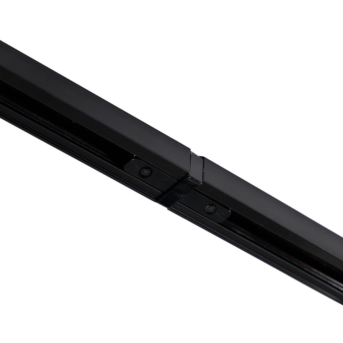 Modern railsysteem met 10 spots zwart 1-fase  - Iconic Jeana