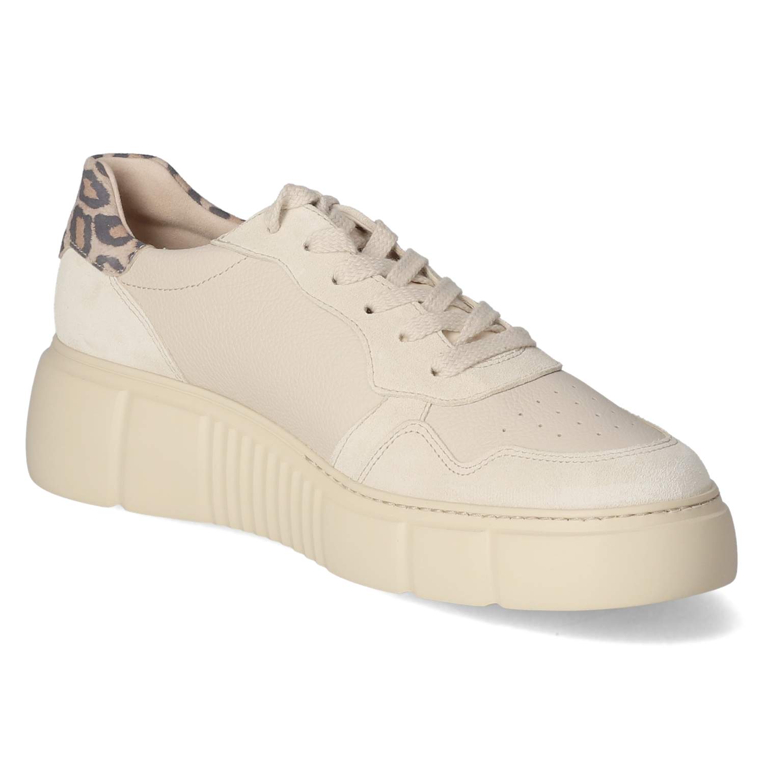 Paul Green Low Sneaker - ivory/biscuit