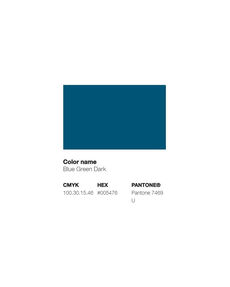 Vert Bleu Fonce