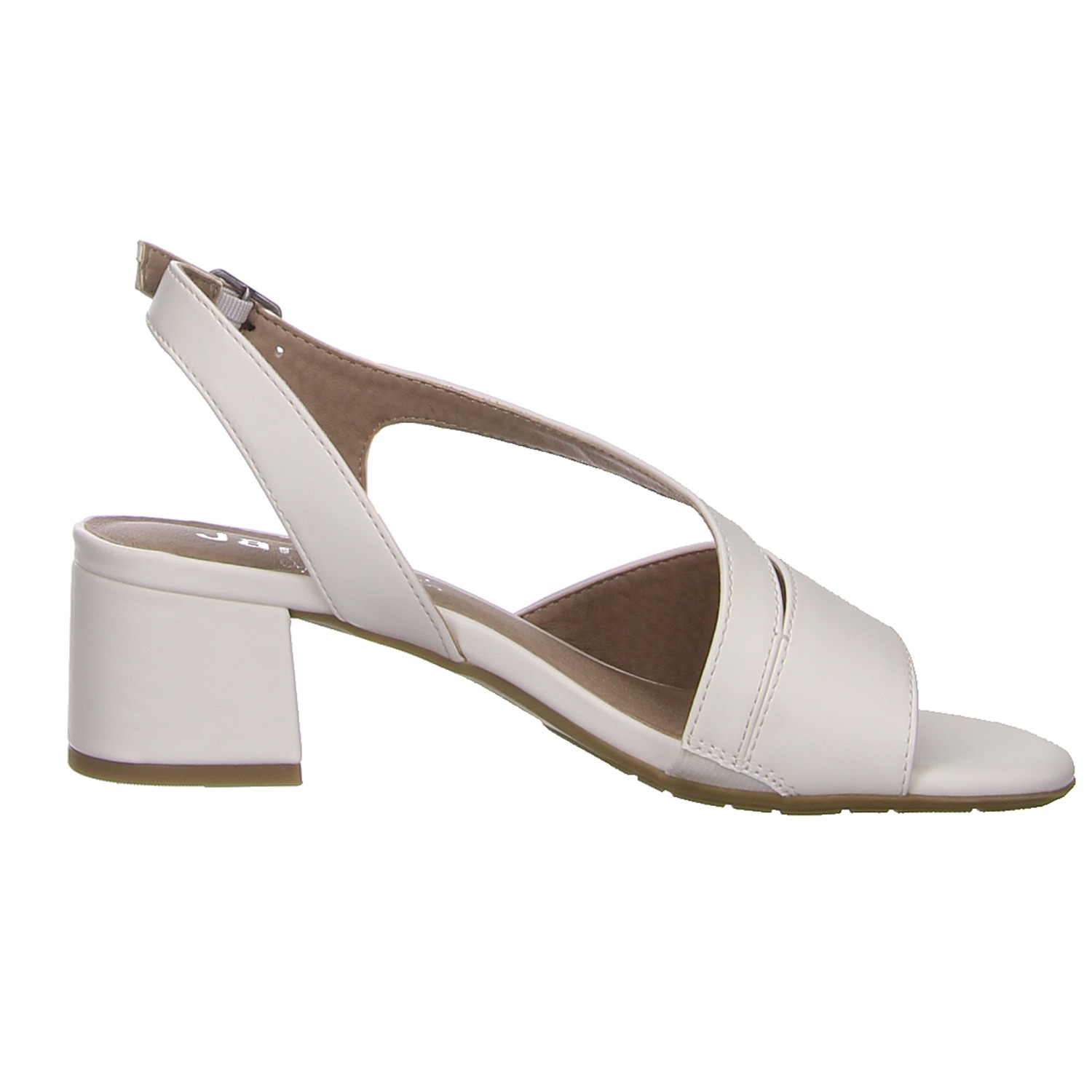 Jana shoes Sandalette weiß weiss/weiss kombi