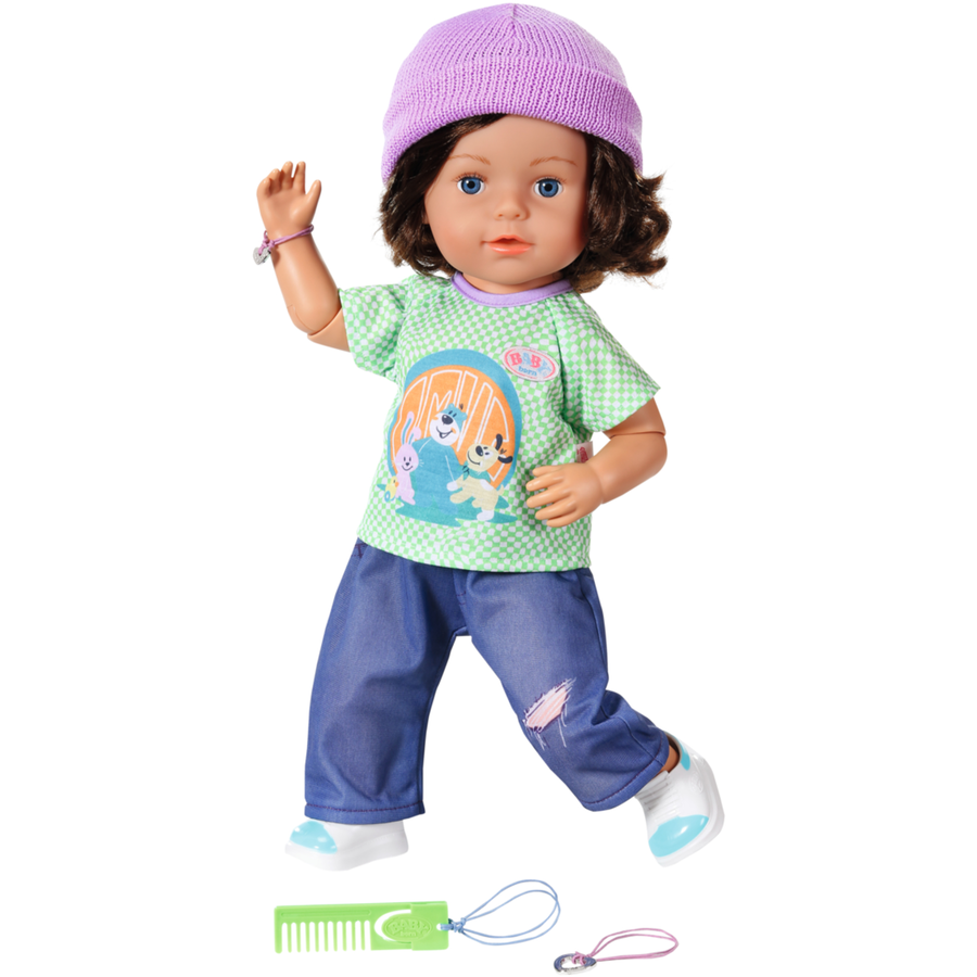 Zapf BABY born® Brother Play & Style 43cm