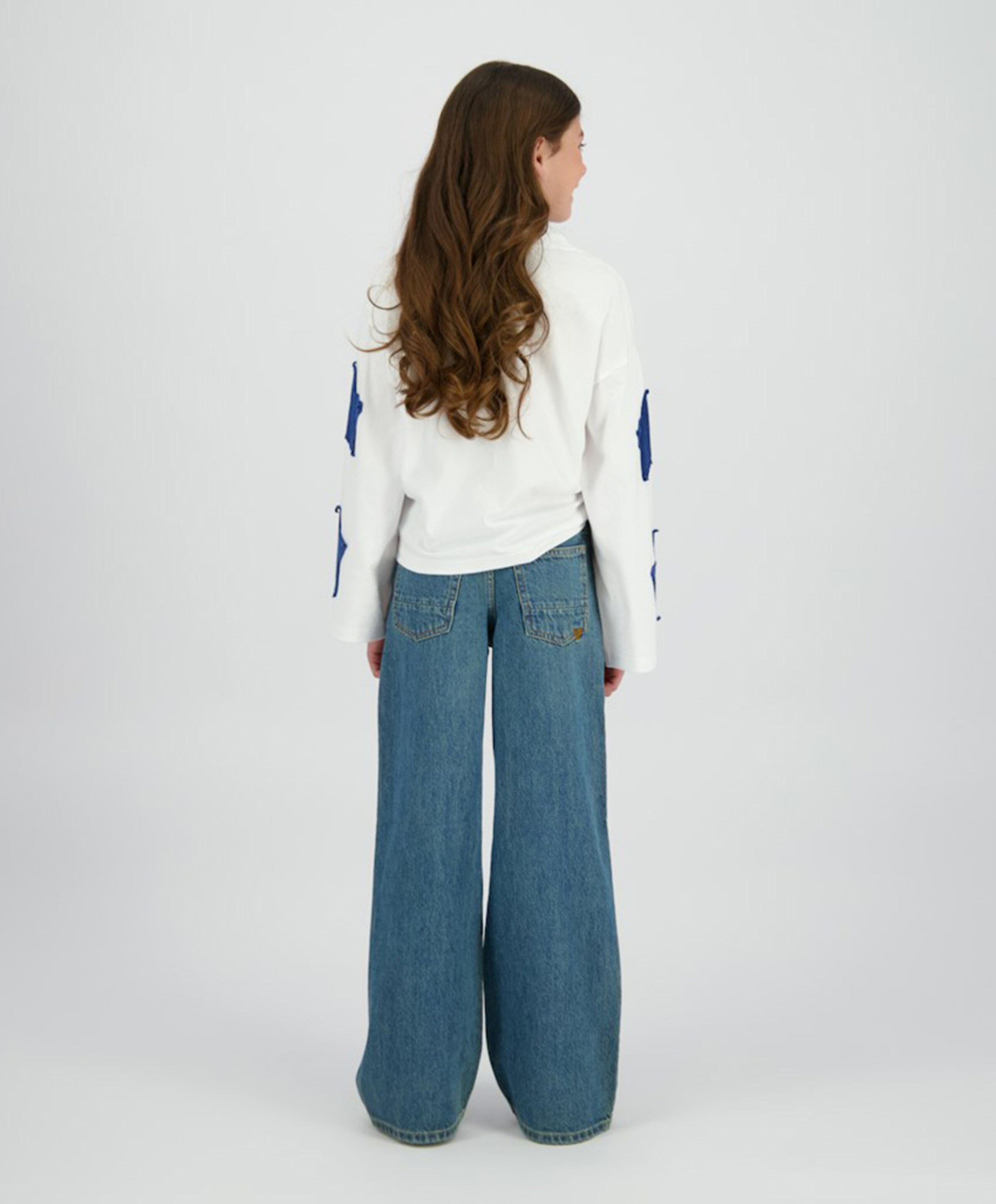 Vingino Cassie meisjes jeans blauw