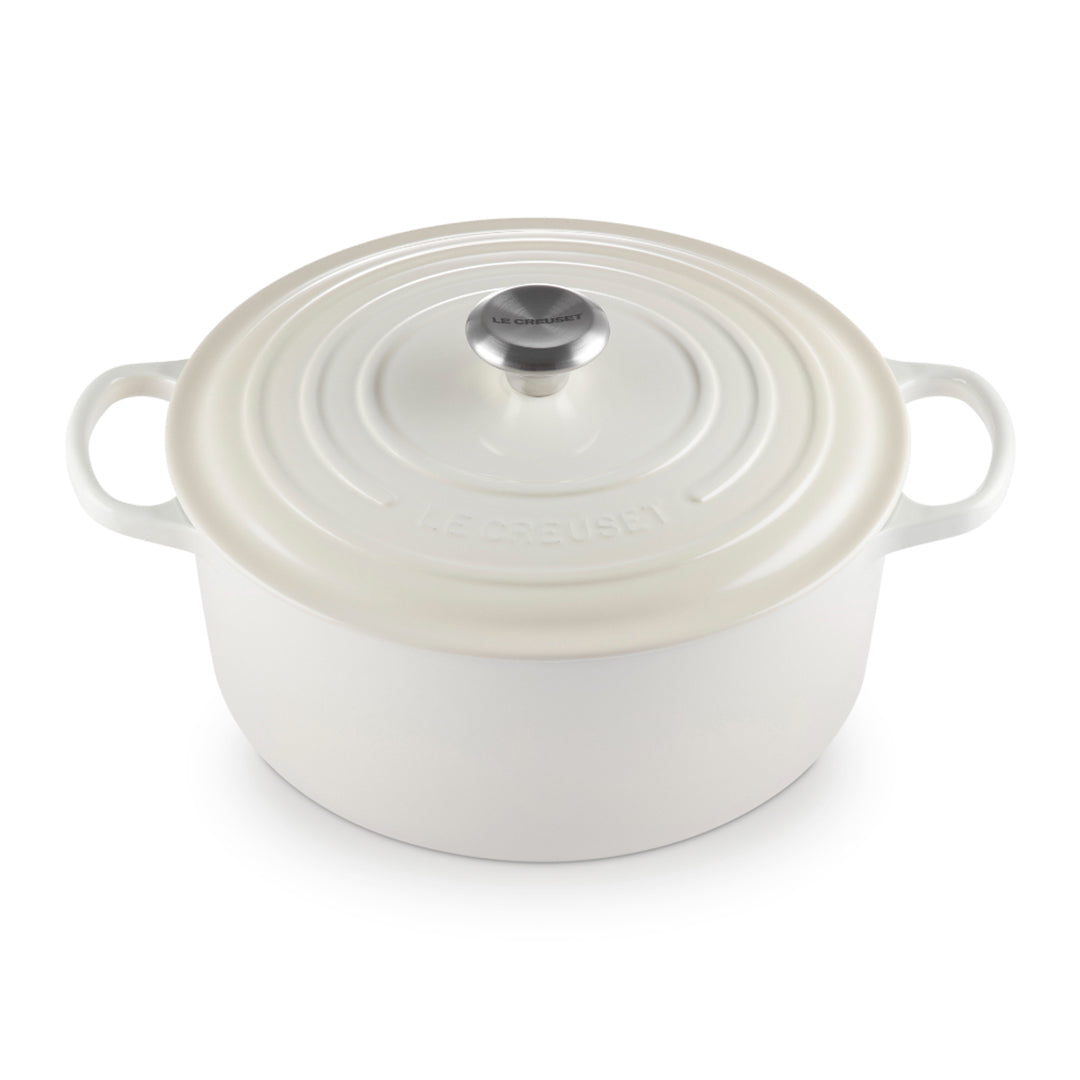Le Creuset Signature Braadpan Ã 28 cm - Meringue