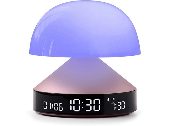 Lexon Lichtwecker Mina Sunrise Rosa Digitalwecker