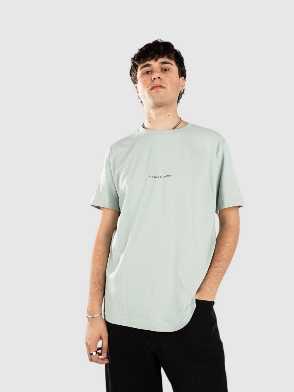 Poetic Collective Wrong T-Shirt aloe green