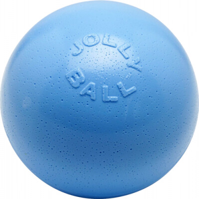 Jolly Pets - Bounce-N-Play Bold Til Hunde - Blå - 15 CM