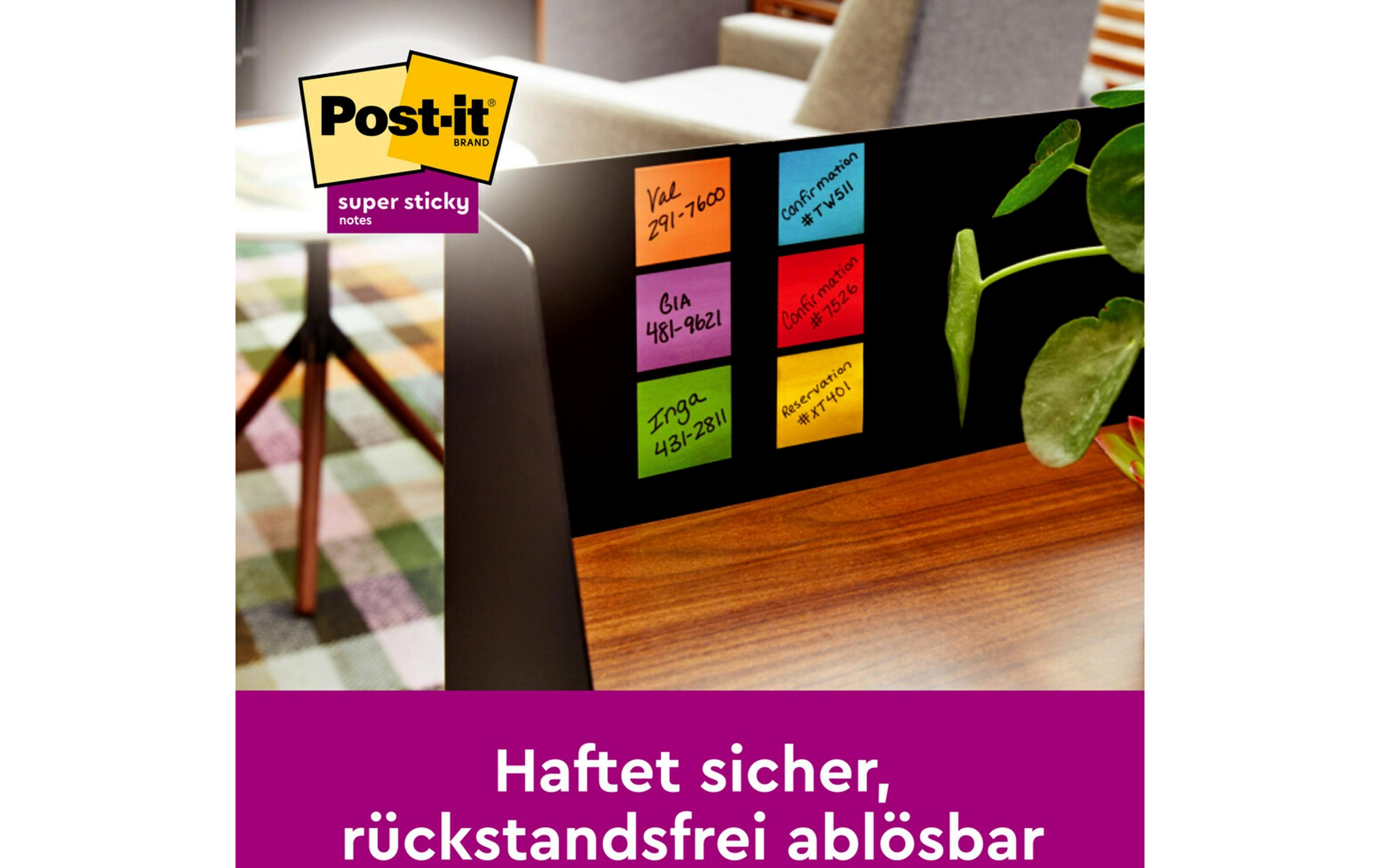 Notizzettel Super Sticky Oasis Collection 127 x 76 mmSuper Sticky Notes