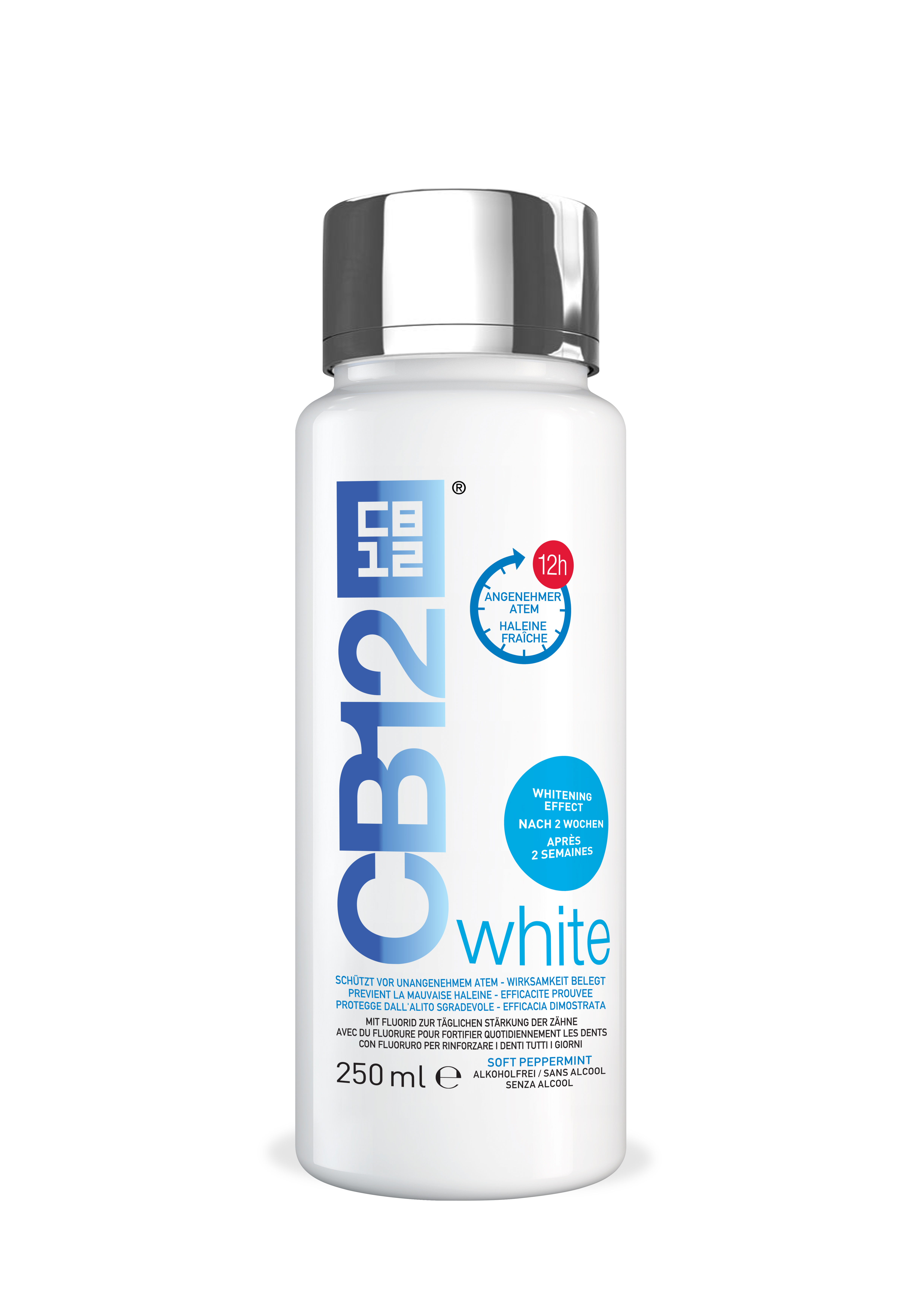 CB12 white Mundspülung<br>250 ml, Flasche, Lösung