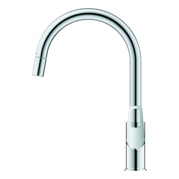 Grohe keukenkraan Start Loop hoge C-uitloop uitrekbaar chroom