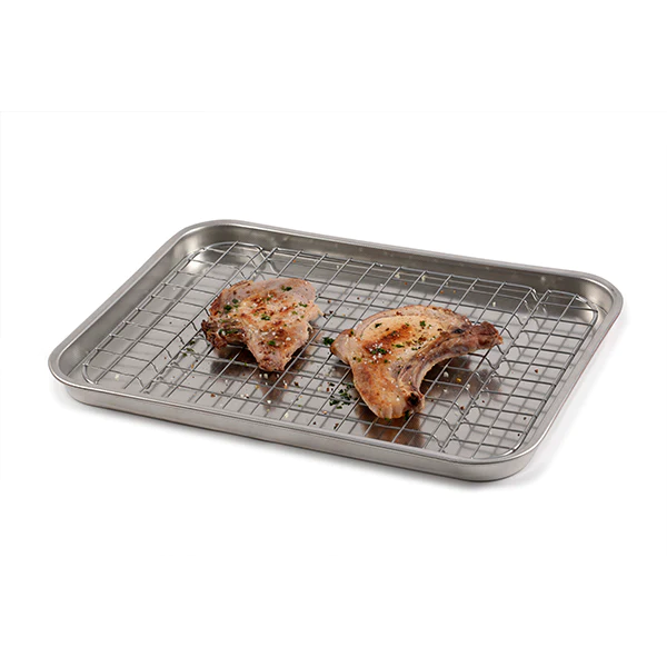 Grille pour plat à four 40x28 cm Steel Pan