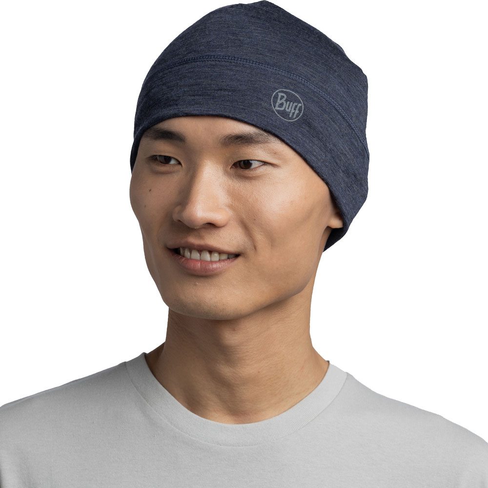BUFF® Merino Lightweight Mütze solid night blue
