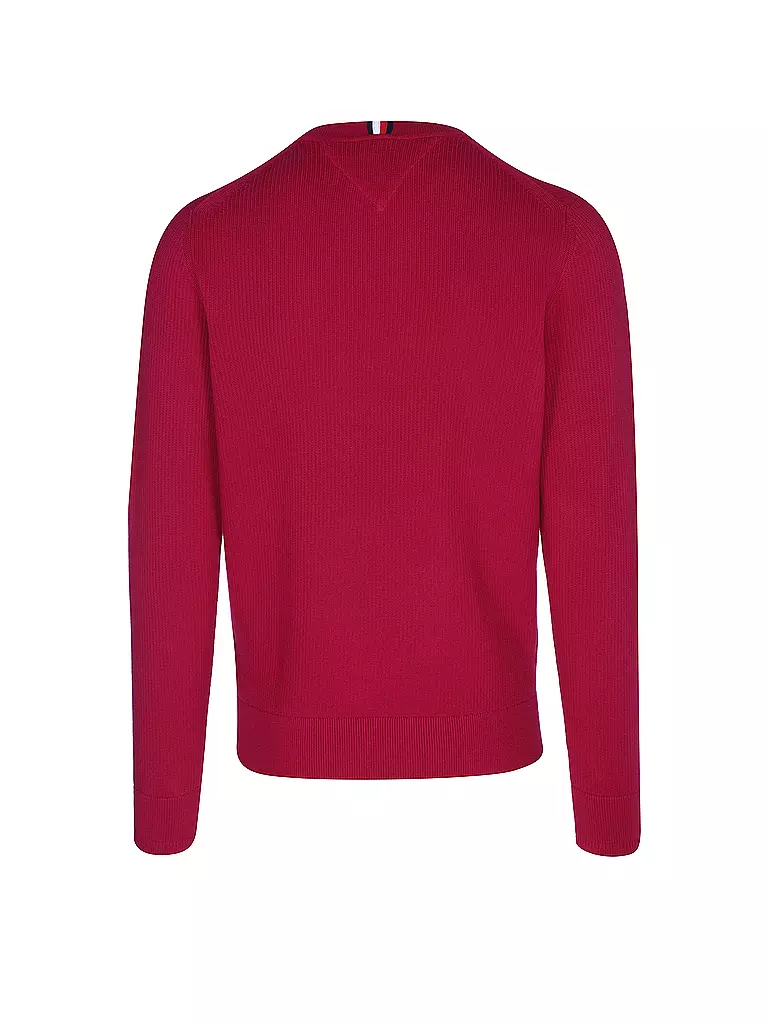 TOMMY HILFIGER Pullover rot