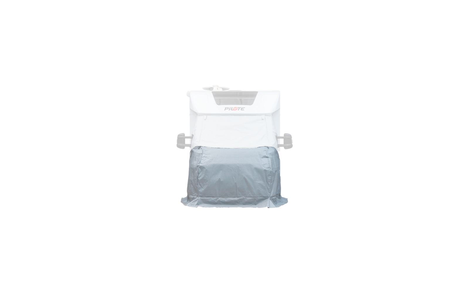 Hindermann Thermofenstermatten Lux Duo Unterteil Rapido Serie 8F / 80 DF Spiegel oben 2015-2018, Nr. 7790-2410 O