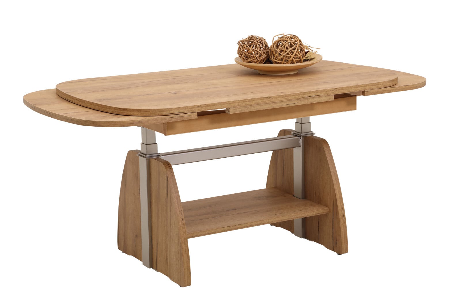 Couchtisch Colin Craft Eiche Nachbildung ca. 107-15 x 53-69 x 67 cm