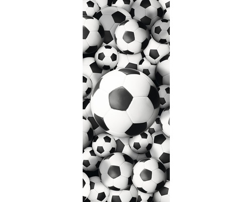 Vinyl fotobehang 3380 SKT, zelfklevend deurbehang, voetbalmotief, 1-delig, 91 x 211 cm