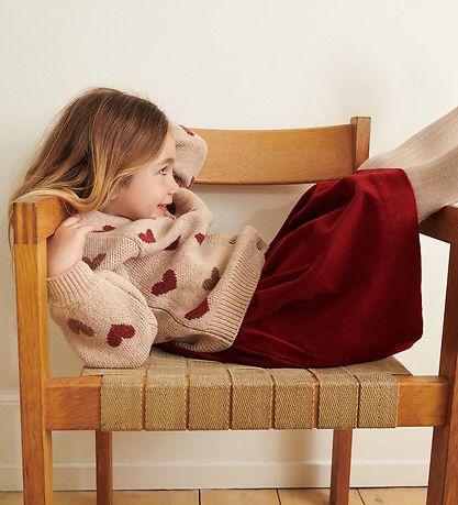 Wheat Rock - Cord - Sissi - Cherry Red