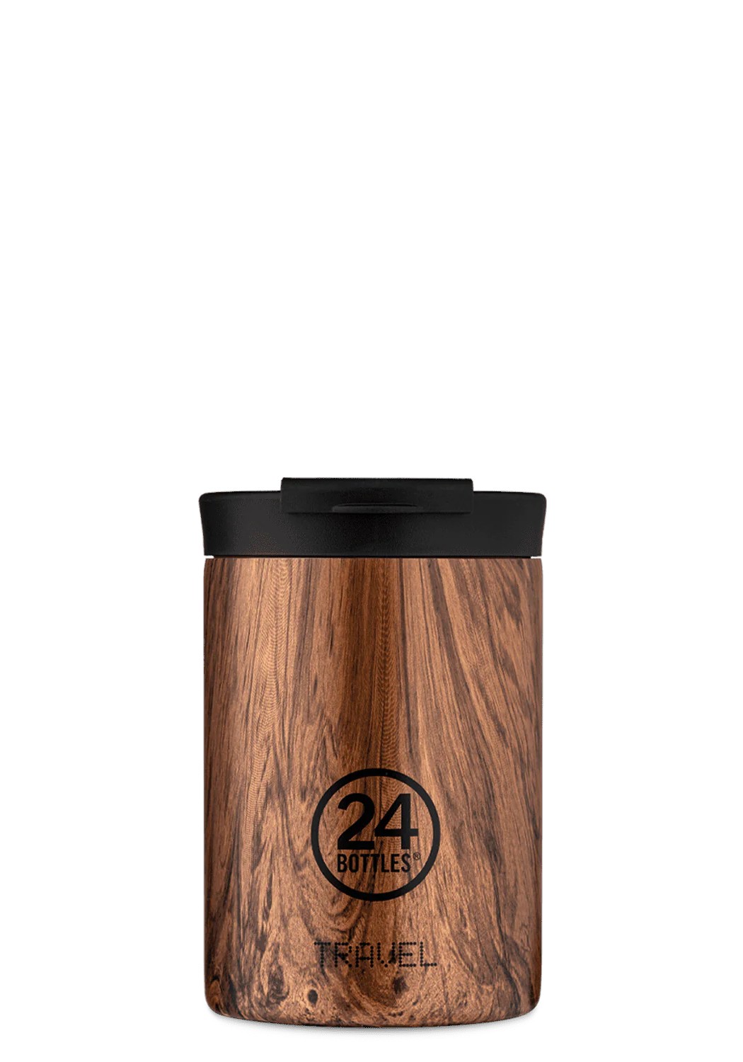 24 Bottles Thermobecher  Travel Tumbler 350ml Sequoia Wood