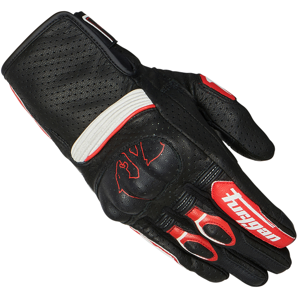 Furygan - Gants TD Roadster Noir / Rouge / Blanc