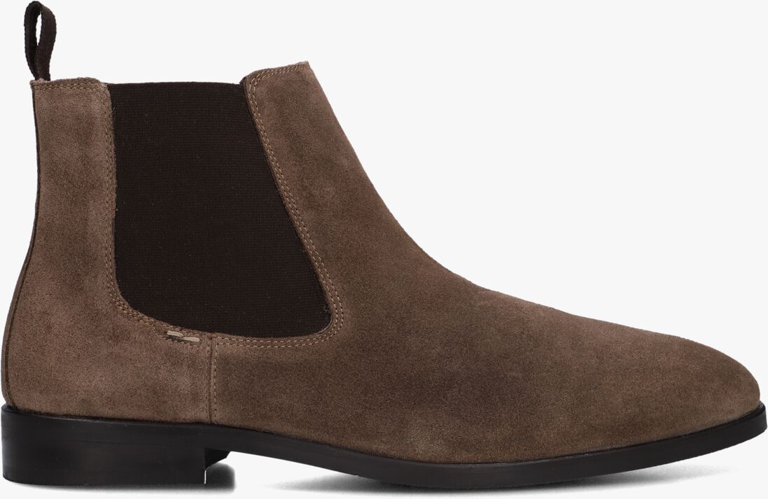 taupe stefano lauran chelsea boots 92302