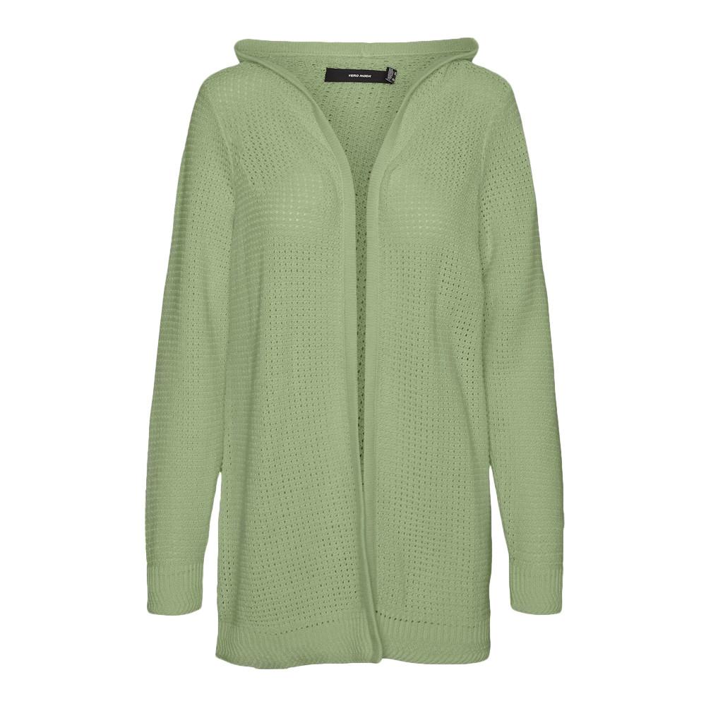 Vero Moda Gilet Long Vert Femme Vero Moda Skyla