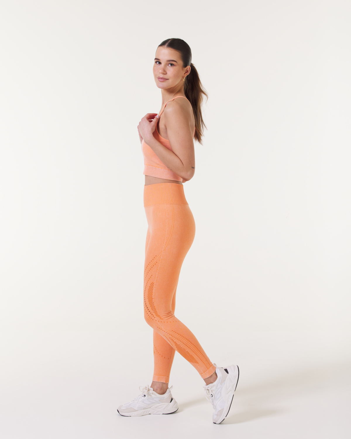 Bumpro Retreat Seamless Tights Orange Sun Vintage