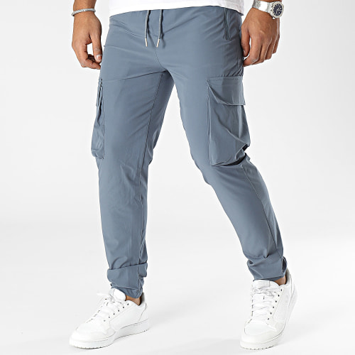 Pantalon Cargo Bleu Marine