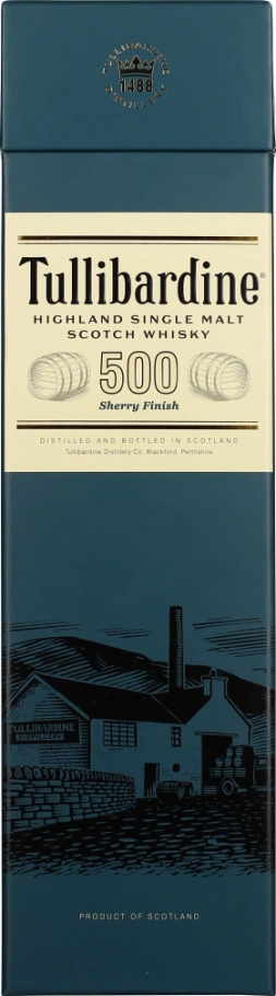 TULLIBARDINE 500 SHERRY FINISH 70CL