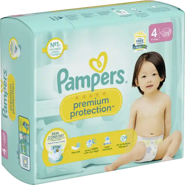 premium protection Windeln Gr.4 (9-14kg)