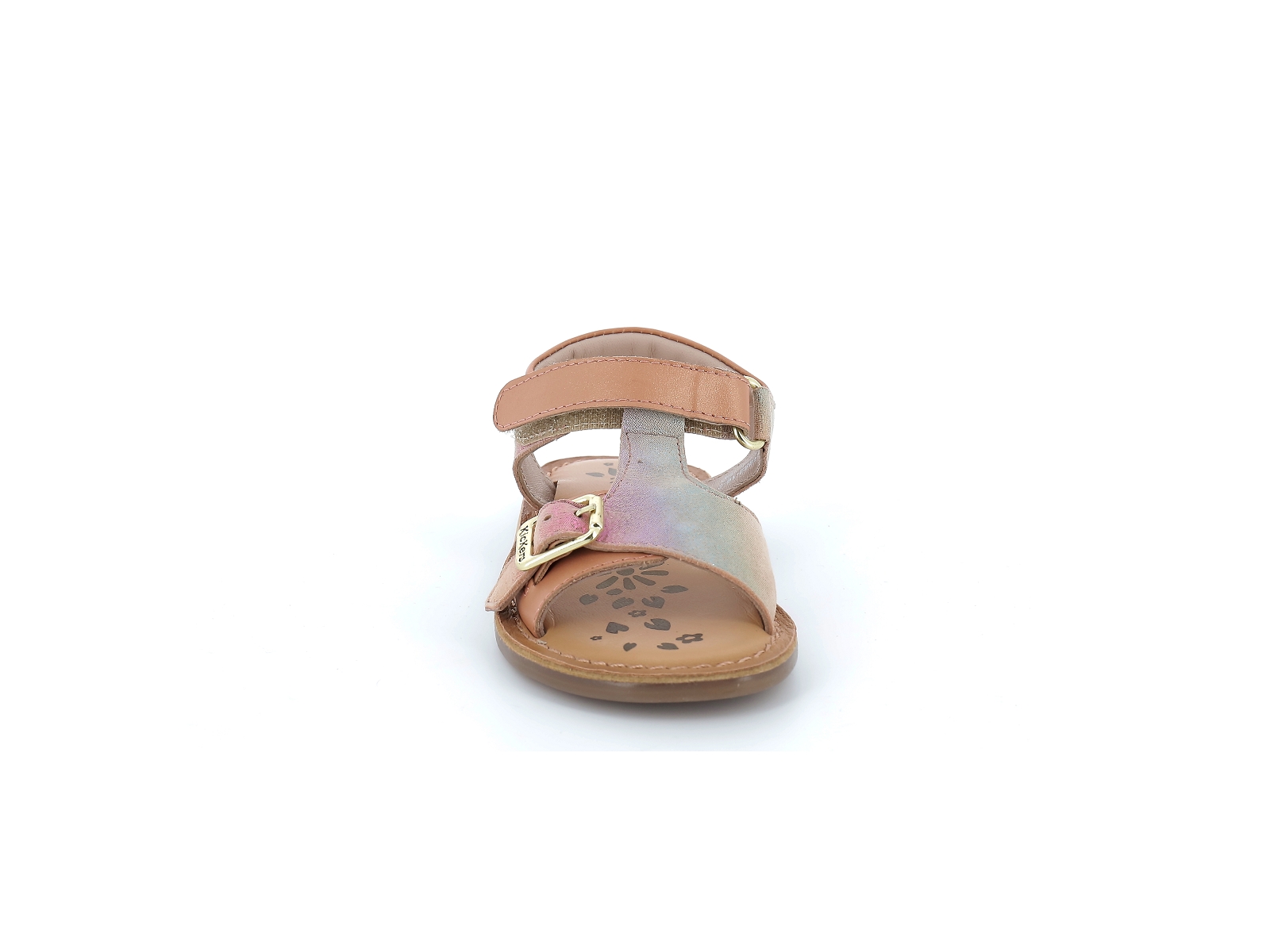 Kickers-784452 Cuir Corail