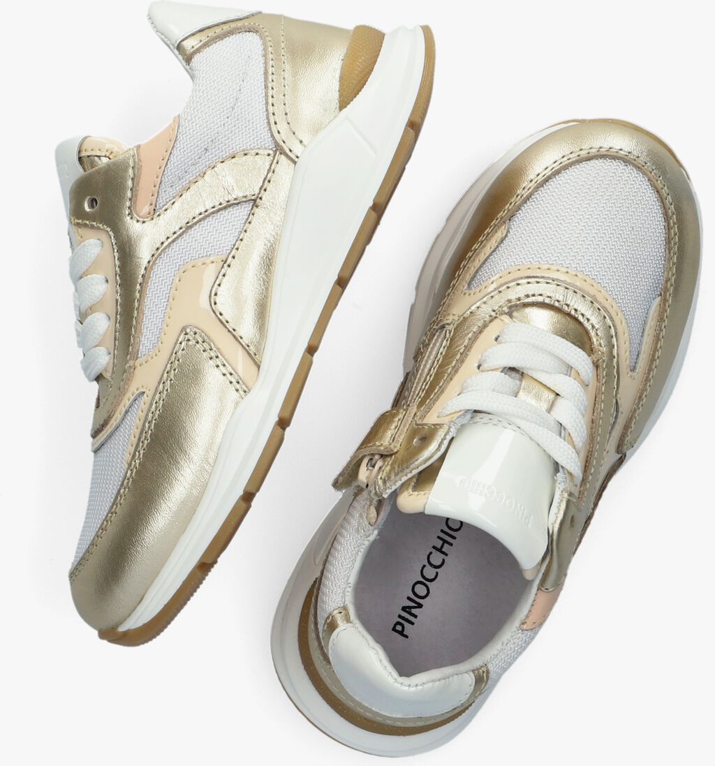 PINOCCHIO gouden pinocchio lage sneakers p1447