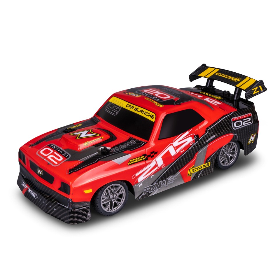 Nikko - Fjernstyret Bil 1:18 - Street Racers Rød