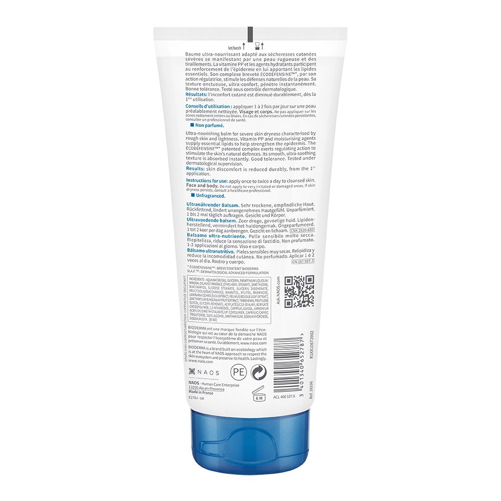 BIODERMA Atoderm PP baume Rückfettender Körperbalsam