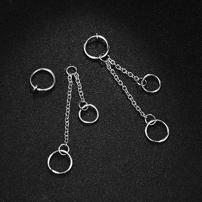 Soosina - Hoop Drop Oorbel / Clip-On Oorbel