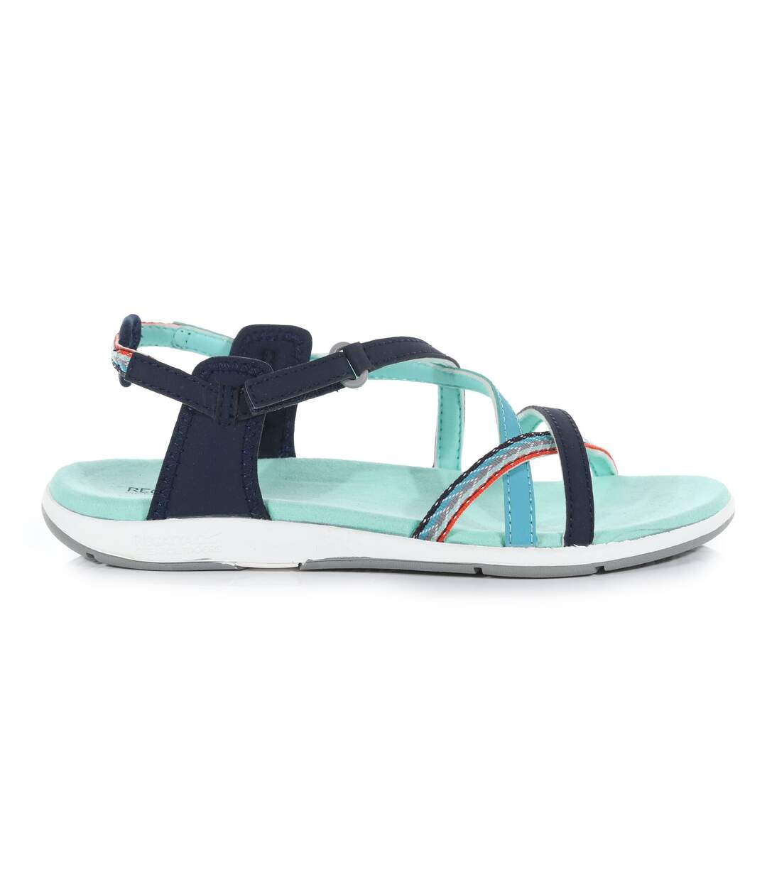 Regatta - Sandales SANTA ROMA - Femme (Bleu marine / Turquoise pâle) - UTRG7546