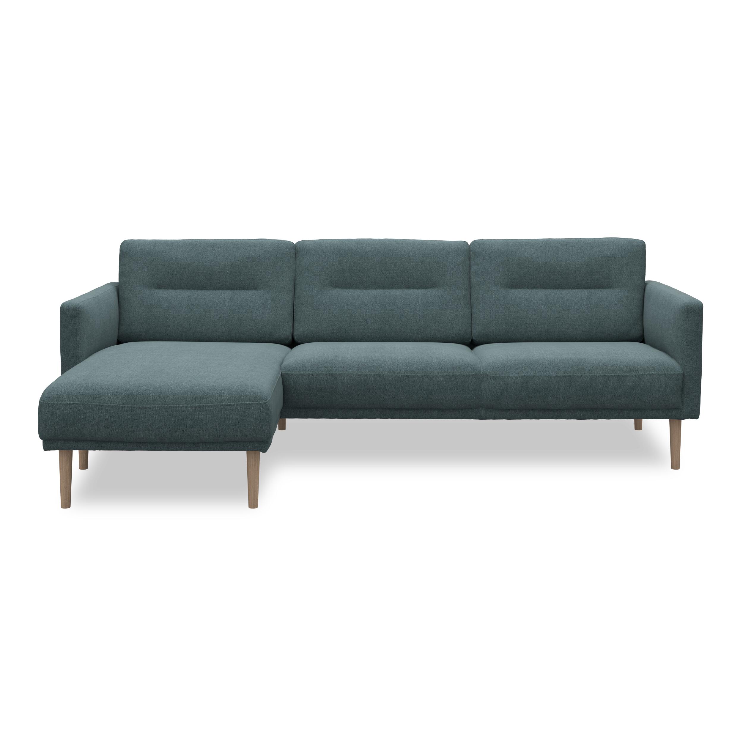 Larvik venstrevendt sofa med chaiselong