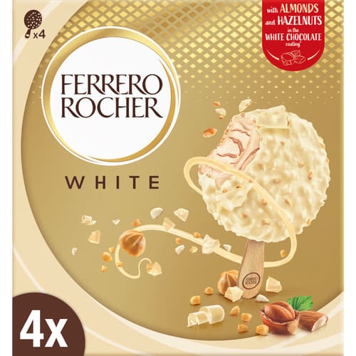 Ferrero Rocher White Eis 4er