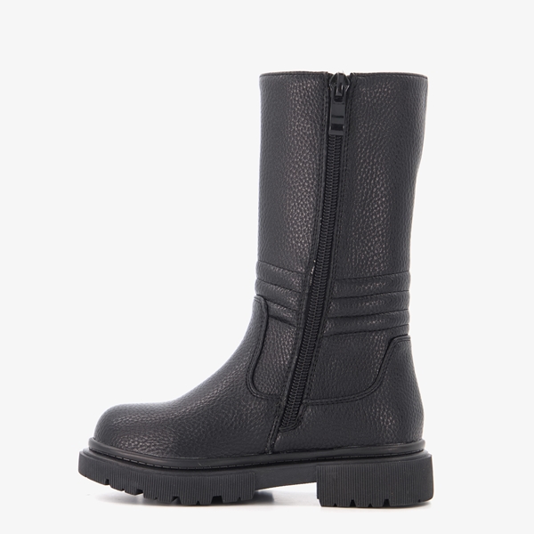 Blue Box hoge meisjes boots zwart