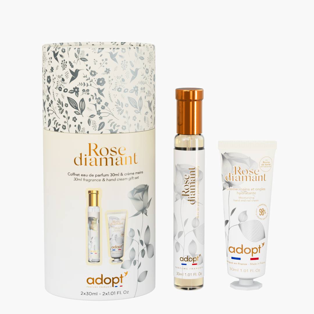 Rose Diamant COFFRET 30 ML + CREME MAIN
