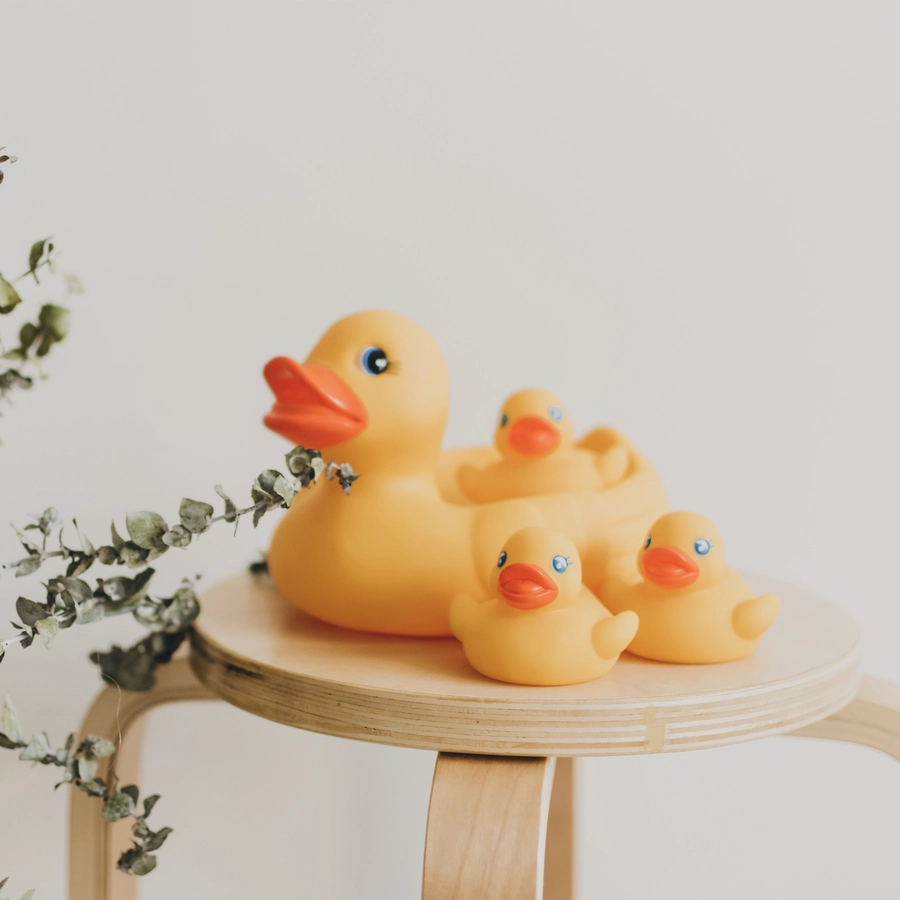 playgro Badeenten Familie 4 tlg. wasserdicht, schmutzfrei