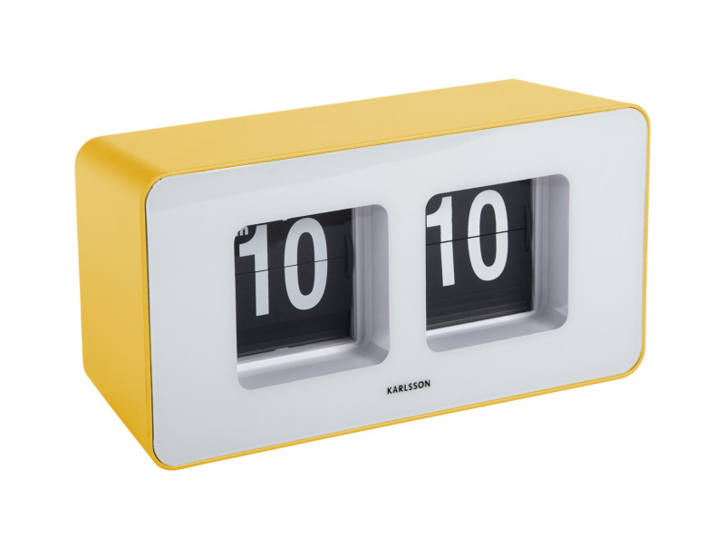 Wall/Table Clock Funky Flip KA6042BG Bright green