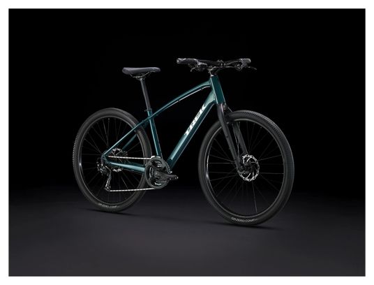 Vélo Fitness Trek Dual Sport 2 Shimano Acera / Altus 9V 650mm Vert Foncé