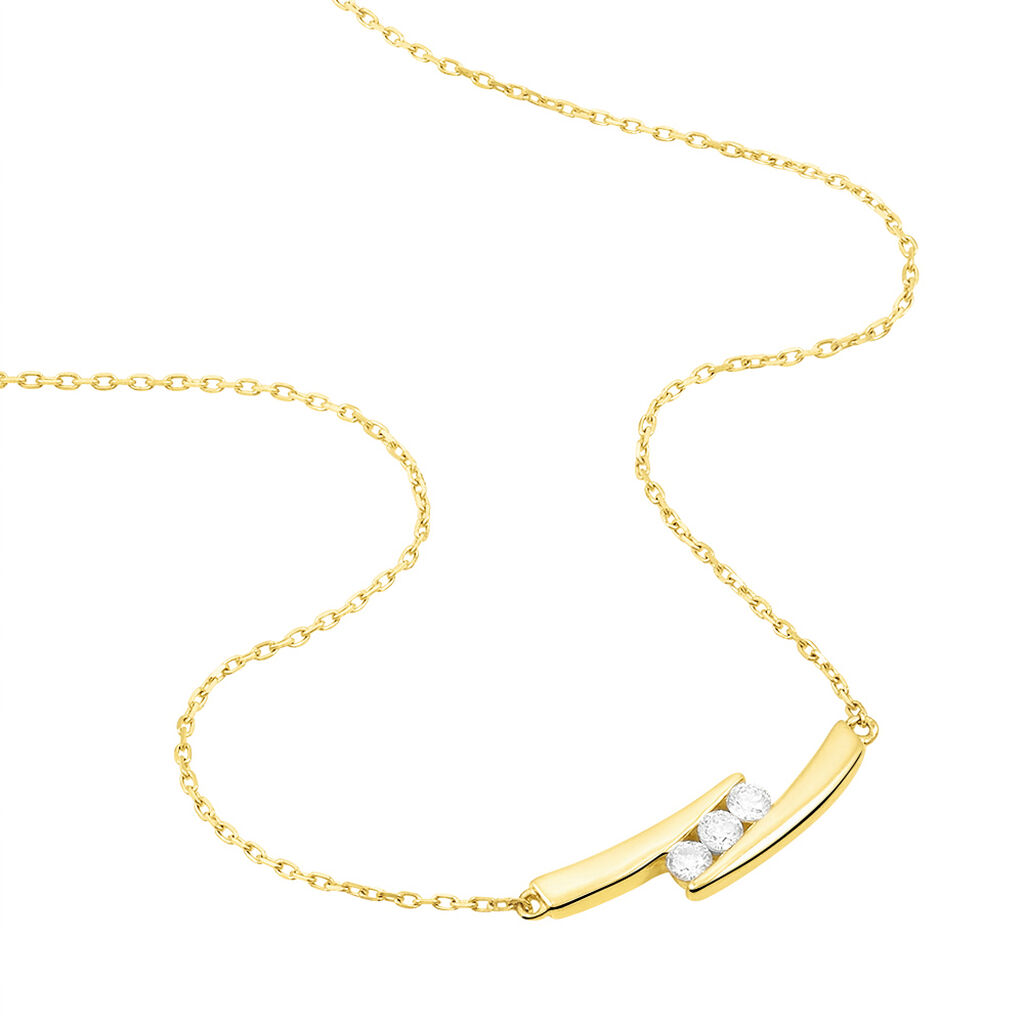 Collier Galya Or Jaune Diamant