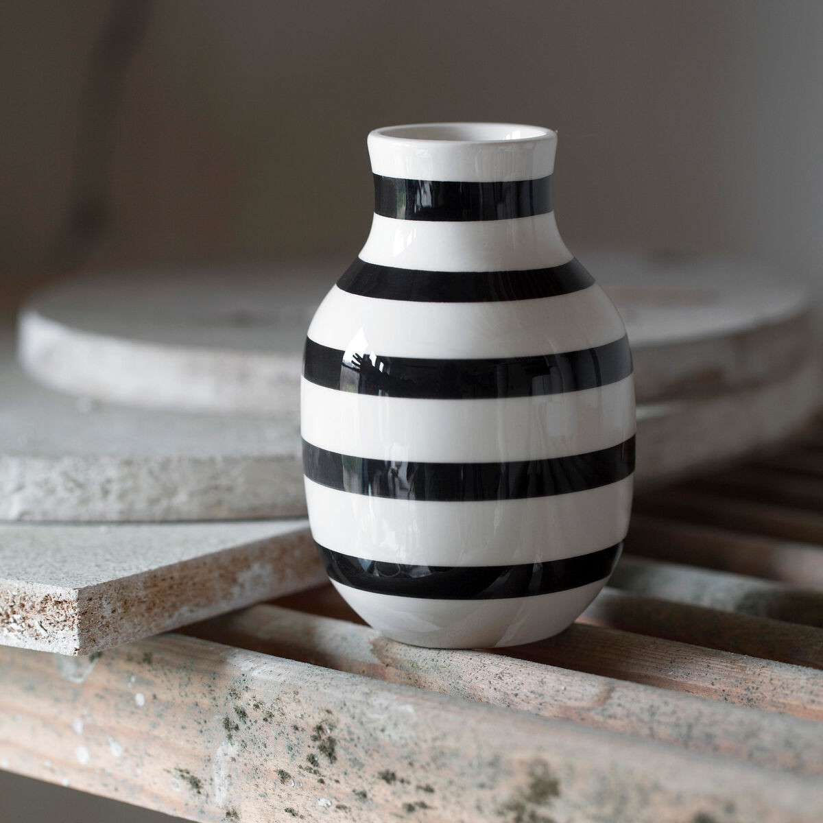 Omaggio Vase 125 mm Svart