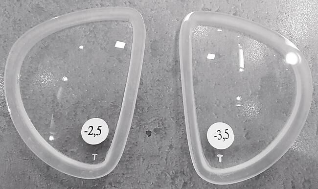 MARES - VERRES CORRECTEURS X VU NEGATIF DROIT