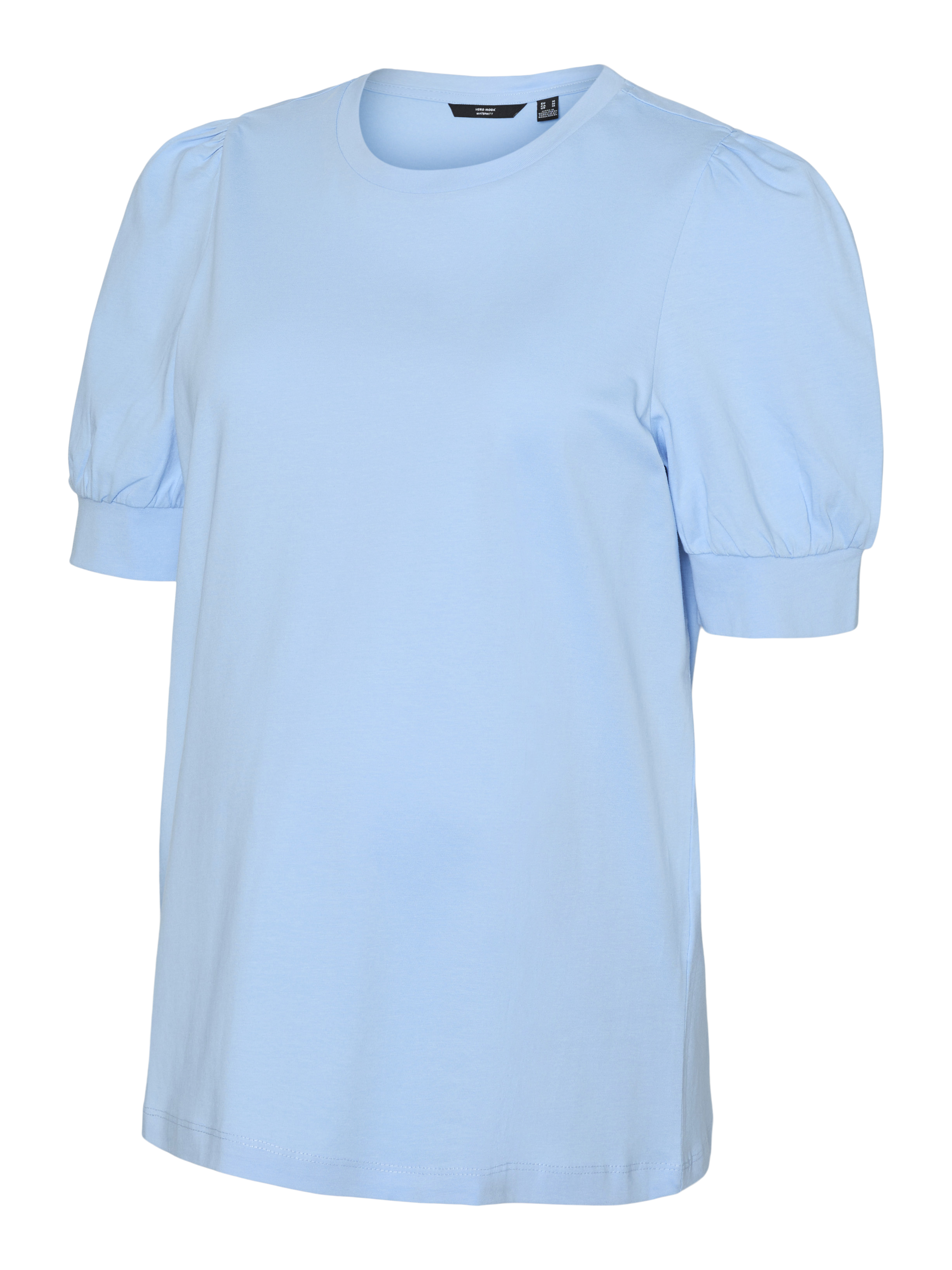 Regular fit O-hals Ballonmouwen T-shirts