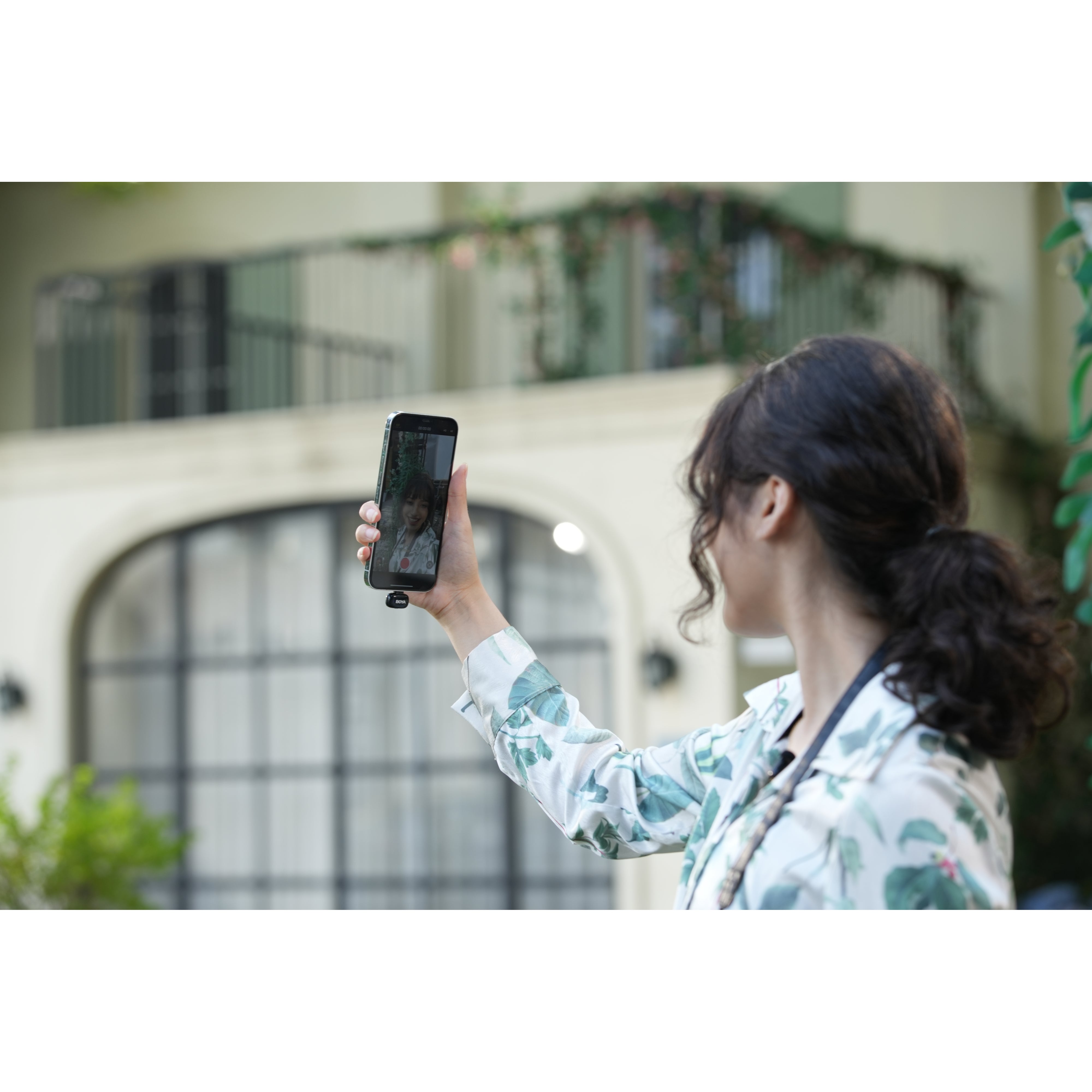Boya MINI-15 2.4 GHz Ultra-Mini draadloze microfoon 2TX+1RX (Lightning)