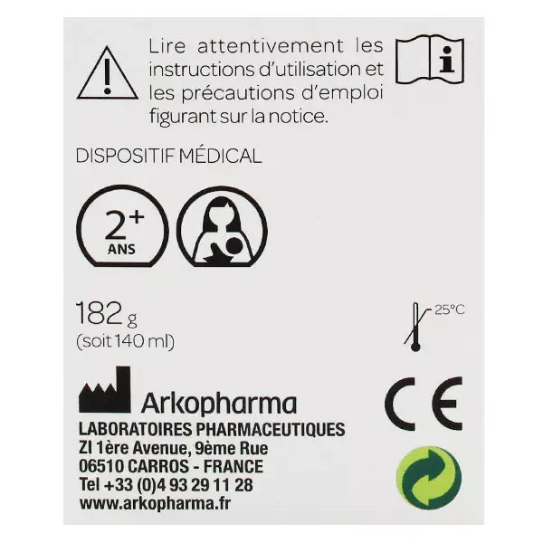 Xarope para alívio da tosse Arkopharma Arkotoux 140ml