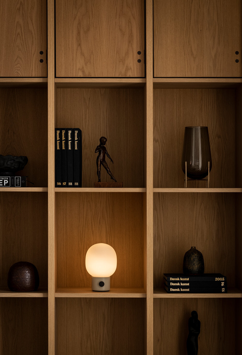 Audo Copenhagen  Carrie Portable bordlampe - hvid
