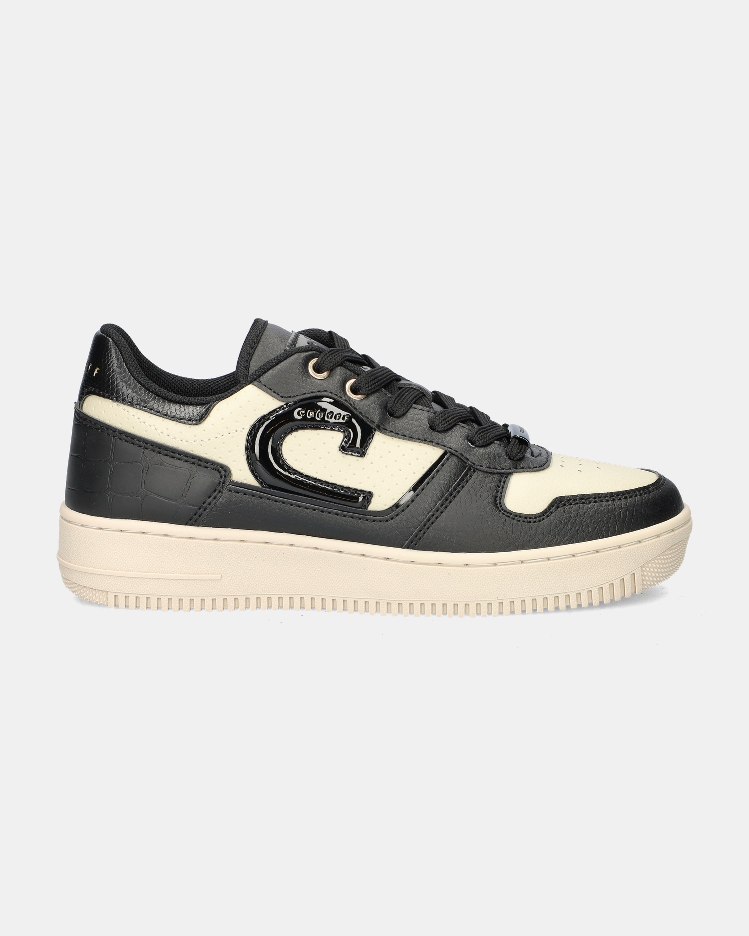 Cruyff Campo Low Lux Lage sneakers  - zwart