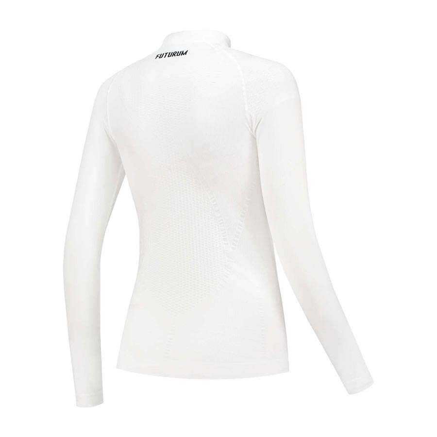 FUTURUM Thermoshirt Lange Mouwen Wit Dames 2-Pack